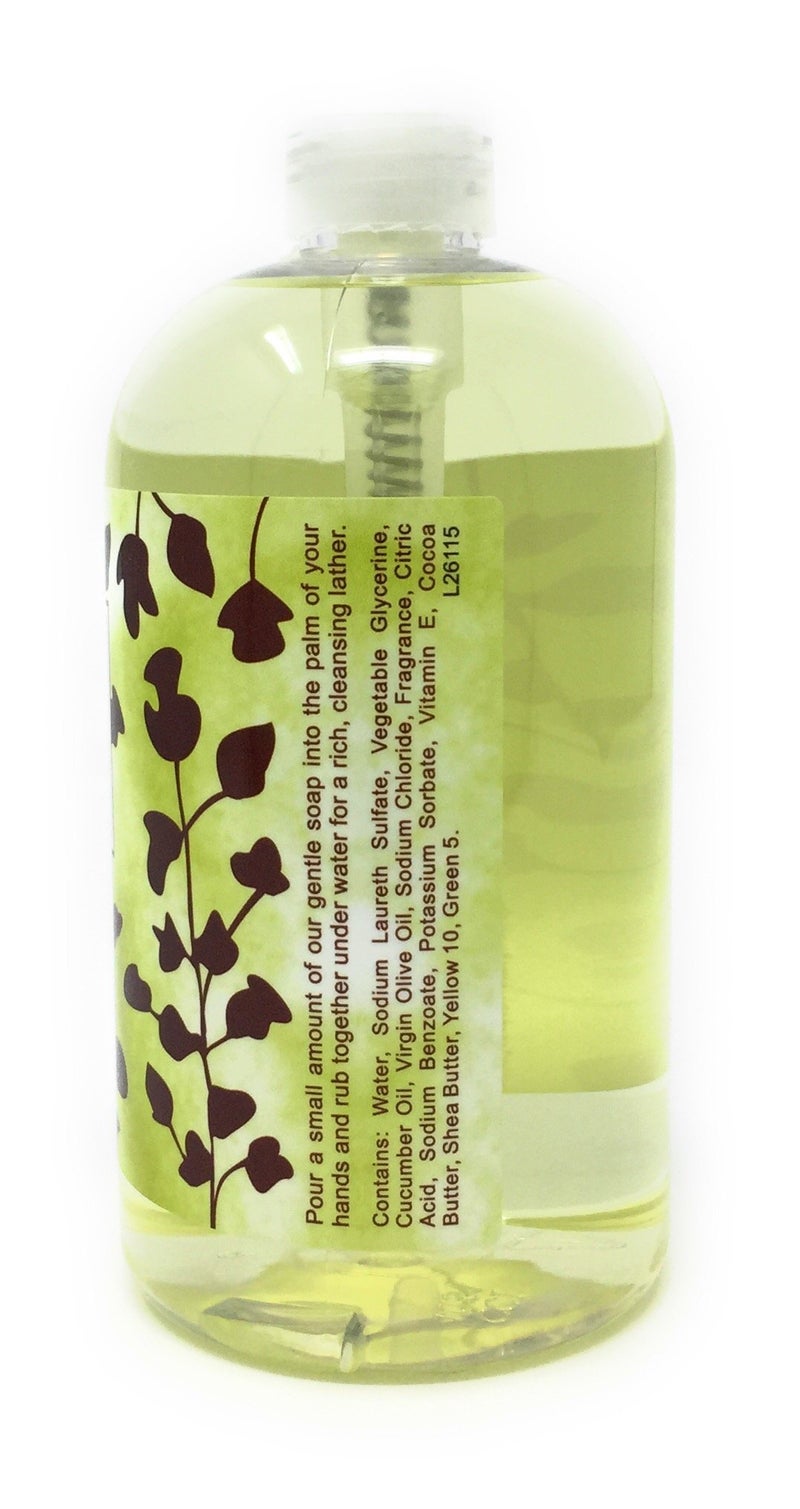 Greenwich Bay Trading Co. Hand Soap, 16 Ounce, Cucumber Olive Oil - Image 2